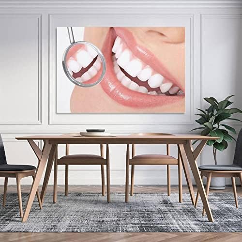 משרד שיניים בלודוג מעוטר בכרזות לטיפול שיניים כרזות משרד שיניים פוסטרים בציור פוסטרים והדפסים תמונות אמנות קיר