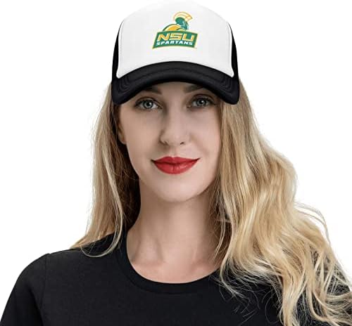 נורפולק מדינת אוניברסיטת לוגו לנשימה רשת כובע עם צוות לוגו אופנה נהג משאית כובעי מתכוונן בייסבול כובע