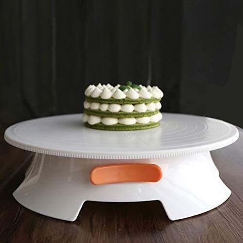 קבילוק עוגת מסתובב פטיפון עוגת פטיפון מסתובב עוגת סטנד פלסטיק להפוך בצורה חלקה מסתובב דוכן לקישוט