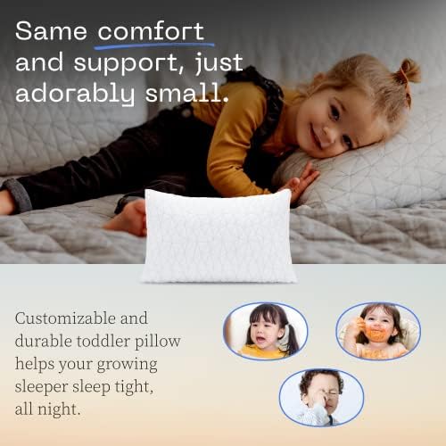 לול בית מוצרים פעוט כרית לשינה ונסיעות - פרימיום קטן זיכרון קצף תינוק כרית לילדים עם רגיעה