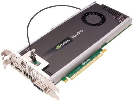 NVIDIA Quadro 4000 עבור Mac מאת PNY 2GB GDDR5 PCI Express Gen 2 X16 DVI-I DL, DisplayPort ו- Stereo