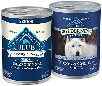 כחול באפלו טבעי בכיר רטוב כלב מזון צרור