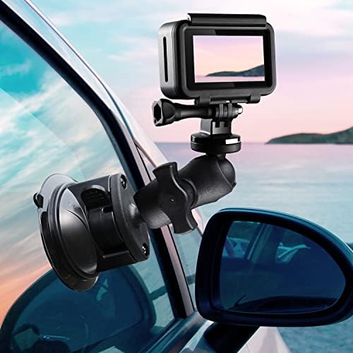 360 ° אופנוע אחורי עמדת מראה עמדת עמדת מצלמת GoPro Mount Holder Canon Hero10/9/8/7/6/5/4/3+ אביזר מצלמות