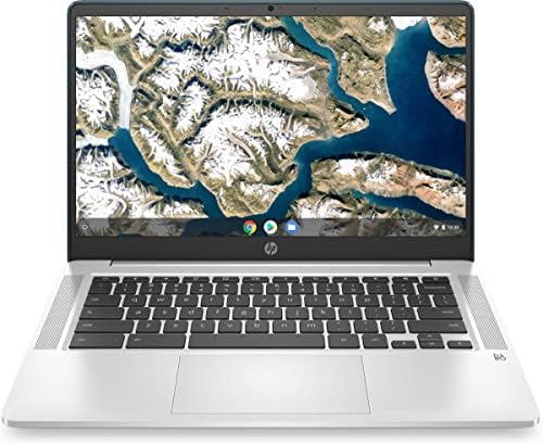 HP Chromebook 14 אינץ 'מחשב נייד מסך מגע HD, Intel Celeron N4000, 4 GB RAM, 32 GB EMMC, Chrome