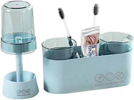מתנה ביתית Creative Dental Appliance Box Taxing Palm Label Lape משחת שיניים מברשת שיניים מחזיק כוס שטיפה