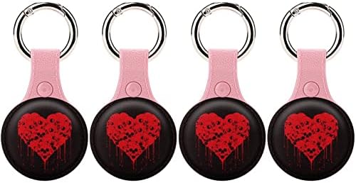 גולגולת אהבה תואם עם איירטאג מקרה עם מחזיק מפתחות מוצר מאתר אביזרי עם מפתח טבעת עבור איירטאג