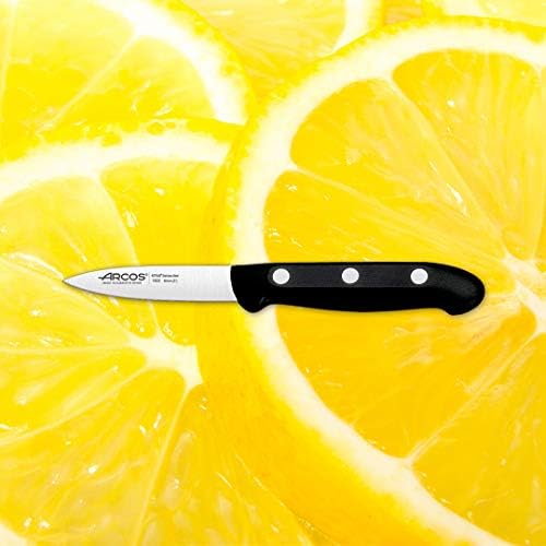 ארקוס קילוף סכין 3 אינץ נירוסטה. מקצועי מטבח סכין לקילוף פירות וירקות. ארגונומי פוליאוקסימתילן ידית 80