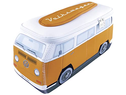 אוסף Brisa VW - פולקסווגן ניאופרן תיק אוניברסלי לאיפור, נסיעות, קוסמטיקה בסמבה אוטובוס T2 קמפר עיצוב